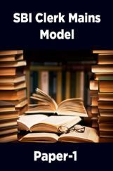 SBI Clerk Mains Model Paper-1 SBI Clerk Mains Model Paper-1