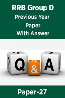 RRB Group D Previous Year Paper With Answer Paper-27