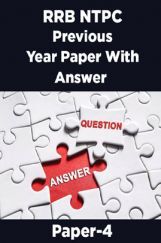 RRB NTPC Previous Year Paper With Answer Paper-4 RRB NTPC Previous Year Paper With Answer Paper-4