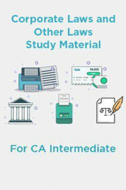 Download Corporate Laws and Other Laws Study Material For CA ...