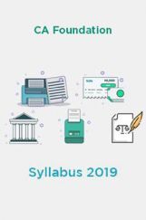 CA Foundation Syllabus 2019 CA Foundation Syllabus 2019