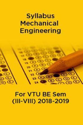 Syllabus Mechanical  Engineering For VTU BE Sem (III-VIII) 2018-2019