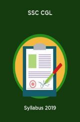 SSC CGL Syllabus 2019 SSC CGL Syllabus 2019