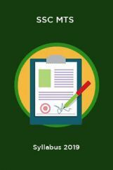 SSC MTS Syllabus 2019 SSC MTS Syllabus 2019