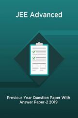 JEE Advanced Previous Year Question Paper With Answer Paper-2 2019 JEE Advanced Previous Year Question Paper With Answer Paper-2 2019