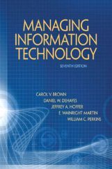 Managing Information Technology Managing Information Technology
