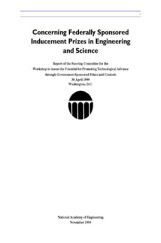 Concerning Federally Sponsored Inducement Prizes In Engineering And Science Concerning Federally Sponsored Inducement Prizes In Engineering And Science