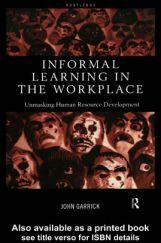 Informal Learning In The Workplace Informal Learning In The Workplace