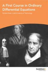 A First Course In Ordinary Differential Equations A First Course In Ordinary Differential Equations