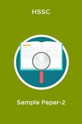 HSSC  Sample Paper-2 HSSC  Sample Paper-2
