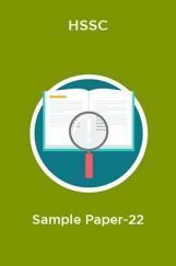 HSSC  Sample Paper-22 HSSC  Sample Paper-22