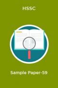 HSSC  Sample Paper-59 HSSC  Sample Paper-59