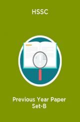 HSSC Previous Year Paper Set-B HSSC Previous Year Paper Set-B