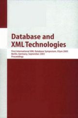 Database And XML Technologies Database And XML Technologies