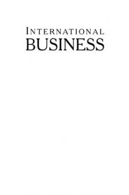 International Business III
