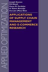 Applications Of Supply Chain Management And E-Commerce Research Applications Of Supply Chain Management And E-Commerce Research