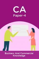 CA Paper-4 Business And Commercial Knowledge CA Paper-4 Business And Commercial Knowledge