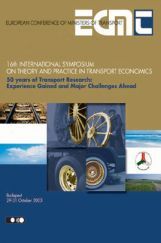 16th International Symposium On Theory and Practice In Transport Economics 16th International Symposium On Theory and Practice In Transport Economics