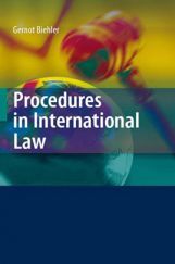Procedures In International Law Procedures In International Law
