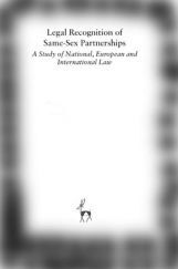 Legal Recognition Of Same-Sex Partnerships Legal Recognition Of Same-Sex Partnerships