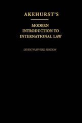 Akehurst’s Modern Introduction To International Law Akehurst’s Modern Introduction To International Law