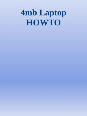 4 Mb Laptop How To