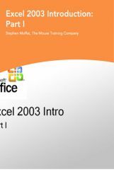 Excel 2003 Introduction Part-I Excel 2003 Introduction Part-I