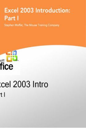Excel 2003 Introduction Part-I