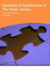Examples Of Applications Of The Power Series Examples Of Applications Of The Power Series