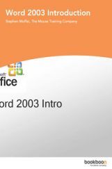 Word 2003 Introduction Word 2003 Introduction