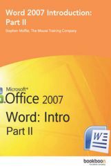 Word 2007 Introduction Part-II Word 2007 Introduction Part-II