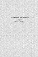 Data Structures And Algorithm Analysis Data Structures And Algorithm Analysis