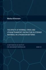 The Effects Of Internal Stress And Lithium Transport On Fracture In Storage 