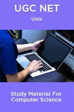 Download UGC NET Unix Study Material For Computer Science PDF Online 2020