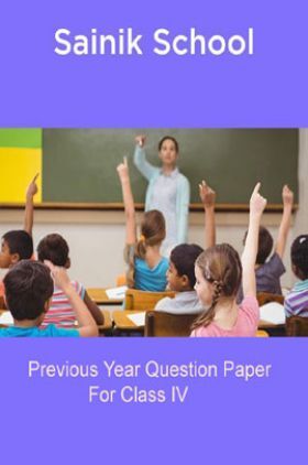 Sainik School Previous Year Questions With Answer For Class 6