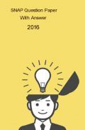 SNAP Question Papers with Answer 2016