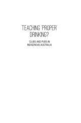 Teaching Proper Drinking ? Teaching Proper Drinking ?