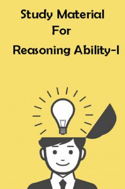 Download Study Material For Reasoning Ability - I PDF Online