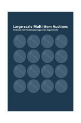 Large Scale Multi Item Auctions Large Scale Multi Item Auctions