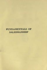 Fundamentals Of Salesmanship Fundamentals Of Salesmanship