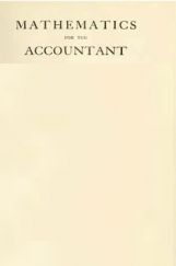 Mathematics For The Accountant Mathematics For The Accountant