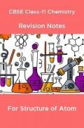 CBSE Class-11 Chemistry Revision Notes For Structure of Atom CBSE Class-11 Chemistry Revision Notes For Structure of Atom