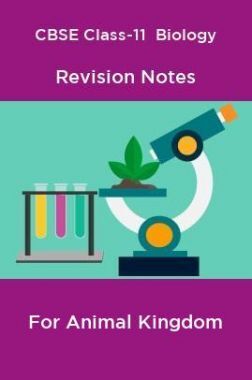 Download CBSE Class-11 Biology Revision Notes PDF Online - 2020