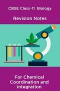 CBSE Class-11  Biology Revision Notes For Chemical Coordination and integration CBSE Class-11  Biology Revision Notes For Chemical Coordination and integration