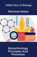 CBSE Class 12 Biology Revision Notes Biotechnology Principles And Processes