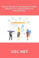 UGC NET Human Resource Management Study Material For Human Resource Management UGC NET Human Resource Management Study Material For Human Resource Management