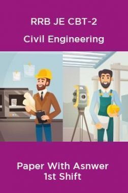 RRB JE CBT-2 Civil Engineering Paper With Asnwer 1st Shift