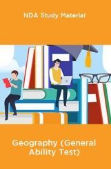 NDA Study Material For Geography (General Ability Test) NDA Study Material For Geography (General Ability Test)