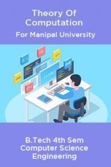 Theory Of Computation For Manipal University B.Tech 4th Sem Computer Science Engineering Theory Of Computation For Manipal University B.Tech 4th Sem Computer Science Engineering