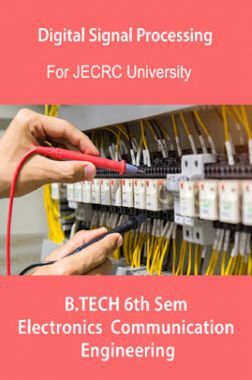 Download JECRC University Digital Signal Processing B. Tech 6th Sem ...